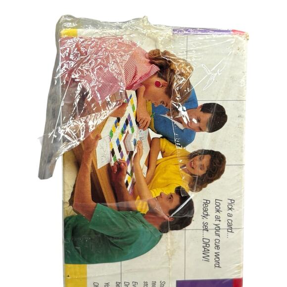 SEALED VTG 1987 "Get The Picture" Drawing Board Game Worlds of Wonder BRAND NEW - Picture 9 of 16